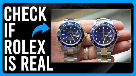 how do i know if a rolex is real|check rolex authenticity.